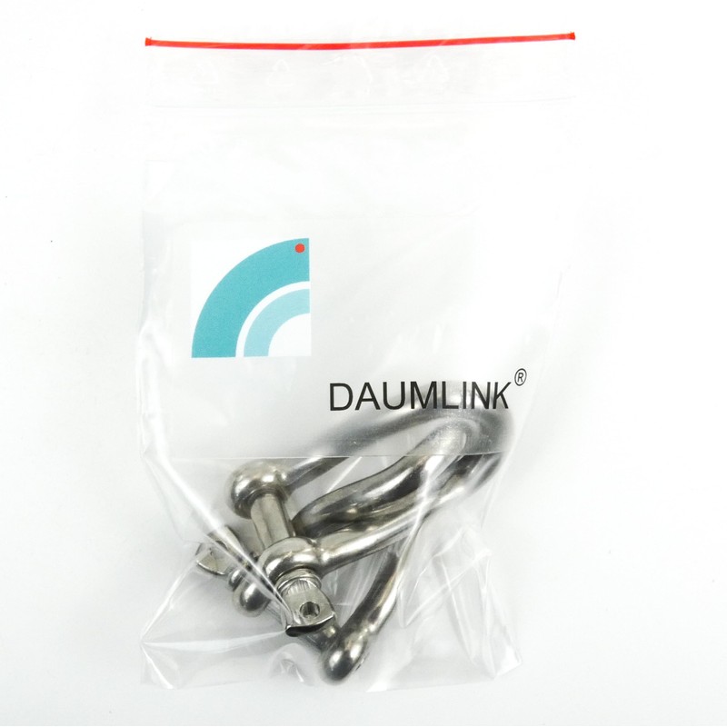 DAUMLINK® Aisi 316 Stainless Steel Twisted Round Shackles for Connecting