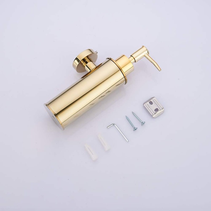 BGL wall mounted 304 stainless steel soap dispenser for decor