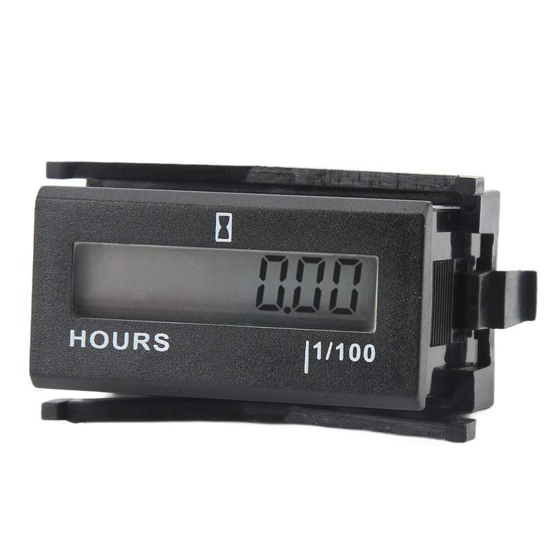 Universal Digital Tach Resettable Hour Meter IP65 Waterproof for Lawn