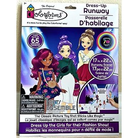 Colorforms Dress-up Runway