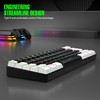 60% Wired Gaming Keyboard, RGB Backlit Ultra Compact Mini Keyboard,
