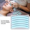 30 Pairs Silicone Eyelash Lift Curved Shape Reusable Soft Rods