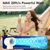 HandFan Powerful Handheld Fan, 20ft/s High Speed Mini Portable Fan,
