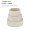 PATIKIL 4.5" to 4" to 3" Duct Reducer, Duct Connector
