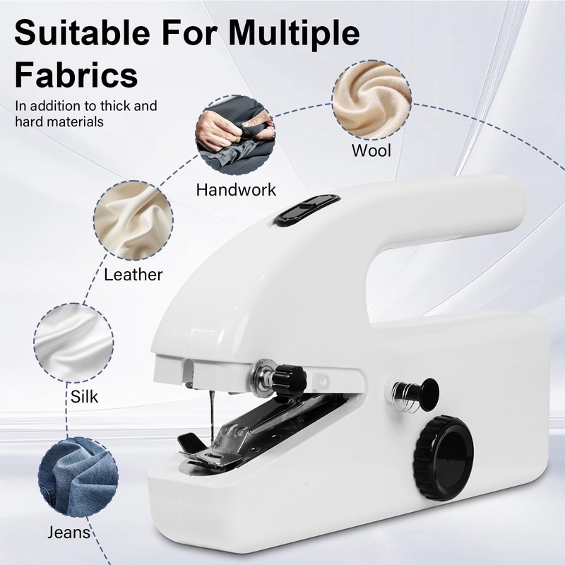 Mini Electric Hand Sewing Machine - Robofun S1 Portable Electric