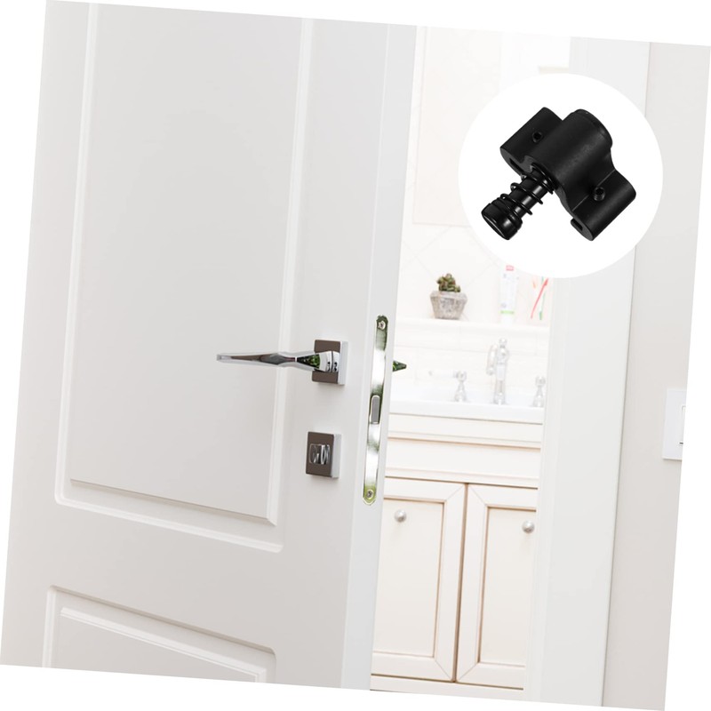 SHINEOFI 1Pc Spring Barn Door Stopper Easy Install No Drill
