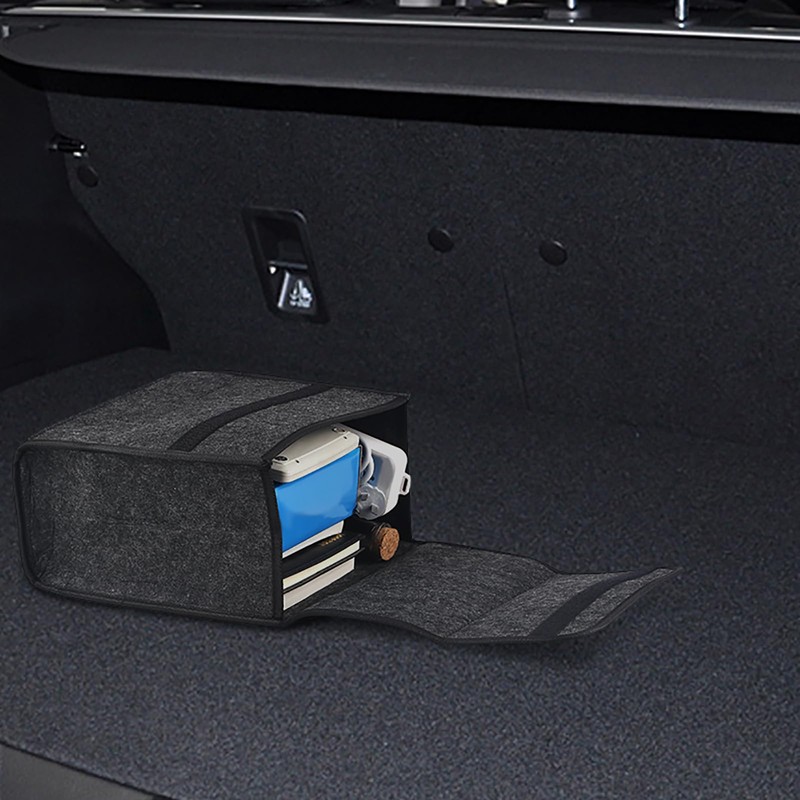 Multi-functional Storage Box, Car Supplies, Car Storage Bag, Foldable, Felt