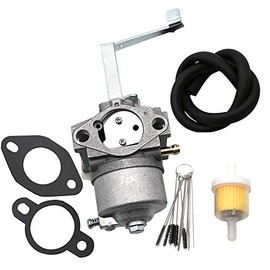 KIPA Carburetor For YAMAHA MZ360 Engine Without Solenoid Type A, MPN EZ-MZ360-00CM, With Carbon Dirt Jet Cleaner Tool Kit & Fuel Filter Mounting Gasket