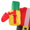 Inflatable Christmas Old Man Model with Gift Bag in Hand