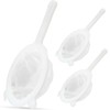 Ultra-Fine Nylon Mesh Strainer Set of 3 (100/200/400 Micron) -