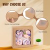 JCXGRVC 5x5x2 Inch Truffle Boxes Pastry Gift Boxes Bakery Boxes
