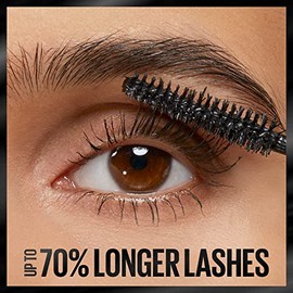 Maybelline New York Lash Stiletto Ultimate Length Waterproof Mascara, Very Black, 0.22 fl. oz.                                                        