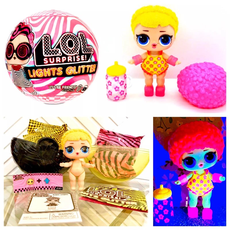 L.O.L. Surprise! LOL Surprise Lights Glitter In Sync Neon Doll
