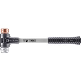 Rome Held Halder SIMPLEX Hammer, Copper, Soft Metal, Silver, Diameter 1.8 inches (30 mm) 3749.030