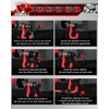 AMBULL 3/4" D Ring Separate Shackles, 52,910lbs Break Strength Easy