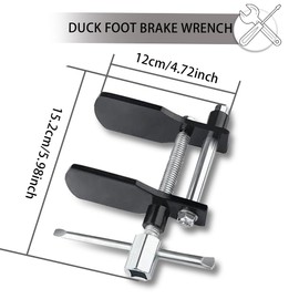 WINUERK Brake Caliper Compression Tool, Brake Caliper Piston Tool, Heavy Duty Disc Brake Pad Spreader Tool for Brak Pad Replacement, Universal Car Accessories Fit for All Car Truck SUV