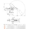 AMF 94128 0007639420020" 6841" Push-Pull Type Toggle Clamp with Angle