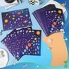 GlamSpark 48 Sheets Space Stickers for Kids – Back to