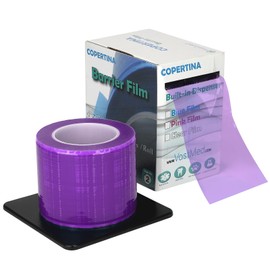 1Roll (1200 Sheets) Dental Grade Purple Barrier Film 4" x 6" by VASTMED | Disposable Protective Plastic Adhesive Barrier Film Tape for Dental, Medical, Tattoo Parlor
