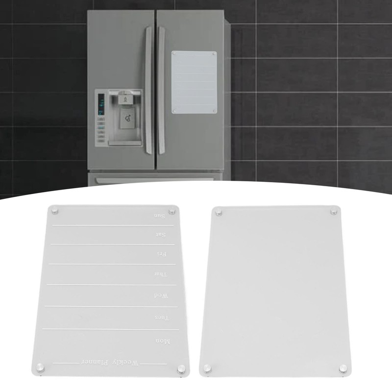 13 X 9.1in Magnetic Dry Erase Calendar Acrylic Planning Bord