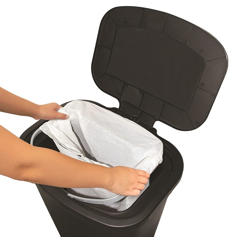 Glad 20 Gallon Trash Can - Plastic Kitchen Waste Bin