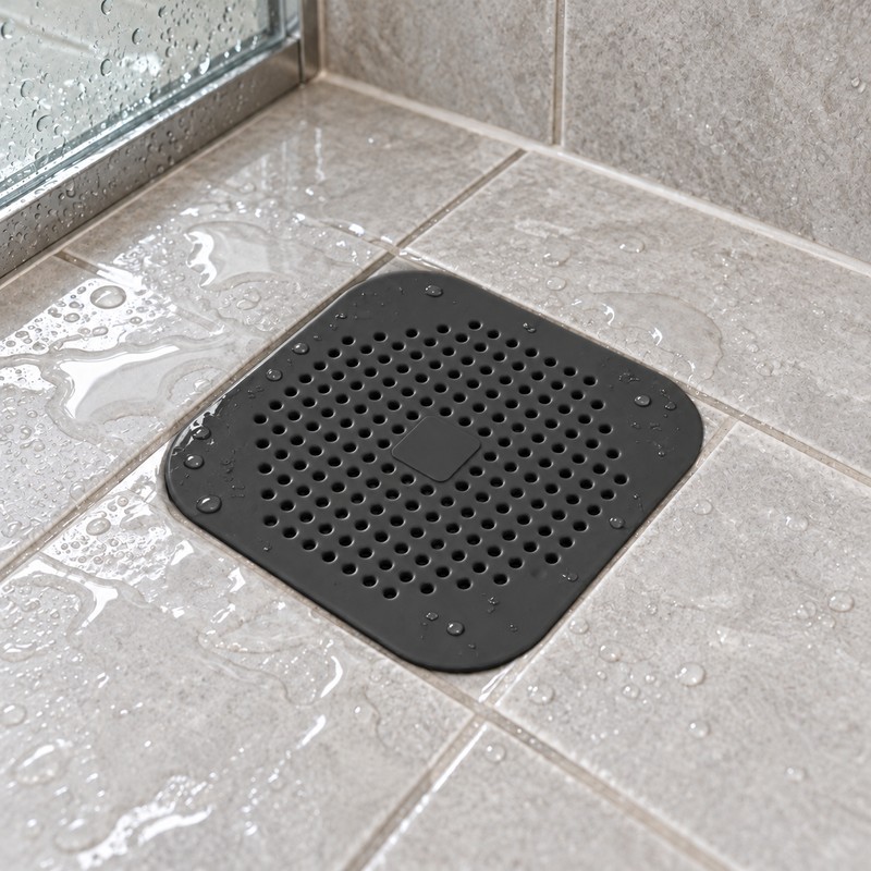 Silicone Drain Hair Catcher for Shower, Bathtub & Kitchen Sink