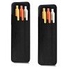 Epessa Stick-On Pen Holder for Notebook, Adhesive Pencil Sleeve Pouch for Hardcover Journals, Planners, Notebooks, Reusable Pen Pocket Organizer Easy to Remove (2 Pack)