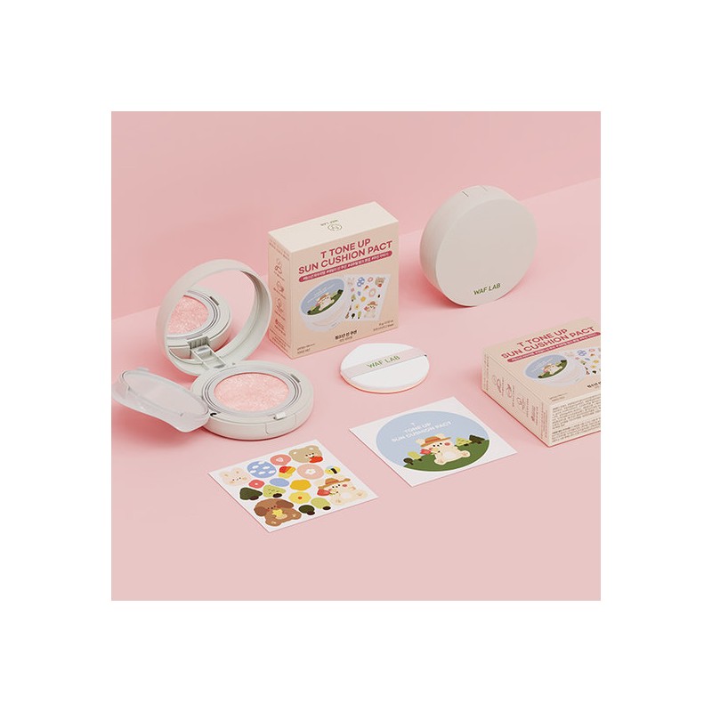 WAPRAB T Teen Tone-Up Sun Cushion Pact 15g / 와프랩
