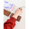 Audio Fan Mouse Wrist Rest, Wooden Palmrest, Wrist Rest, Gift,