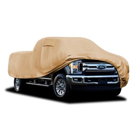 JURMON Heavy Duty Outdoor Car Cover Custom Fit for Ford F250/F350, Windproof All Weather Waterproof Sun Rain UV Dust Snow Protection Outdoor Car Covers