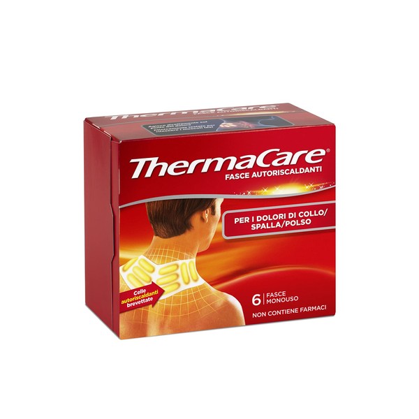 ThermacCare Health and Wellbeing Collection - 6 Heat Pads for Neck, Shoulders and Wrist