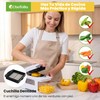 CHEFOLLA Cortador de Verduras Multifunción 5 en 1 de Gran