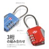 Fosmon (Set of 4) TSA Lock, Wire Lock, Padlock, Key,