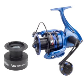 Tempus VS 8000 Pro Fishing Reel - Surfcasting, Bottom Fishing, 2 Spools, 14 kg Brake, 6 Bearings, Sea Reel and Saltwater