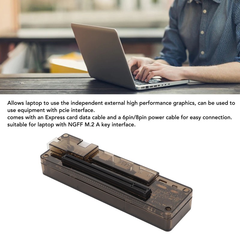 Laptop Video Card Dock NGFF M.2 A Key 6Pin 8Pin