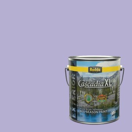 Rodda Paint CASCADIA XL Exterior Satin Paint & Primer in One, 1-Gallon, Purple Vision