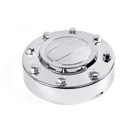 GRAND ORANGE Front Wheel Center Caps Compatible with 2011-2016 Dodge Ram 1 ton Dually 10-Hole Aluminum Front Wheels(Alcoa Wheels) 560-2414