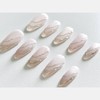 [Calm] Handmade nail tips - Stiletto / [고요 Calm] 수제네일팁