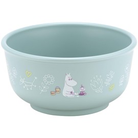 Skater XP23AG-A Baby Dish, Rice Bowl, For Kids, Ages 5 Months and Up, Antibacterial, Plastic, 6.1 fl oz (230 ml), Moomin, Paint