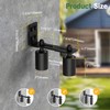 Anobeyi Adjustable Sliding Gate Roller Hardware Kit - Heavy Duty
