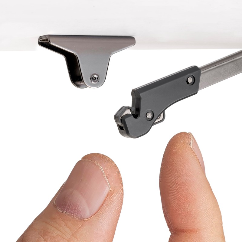 Emuca - Front Lift Fitting for Furniture Lift Doors, Complete
