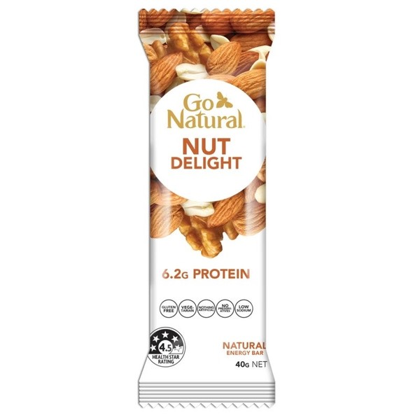 Go Natural Nut Delight Bar 40g X 16