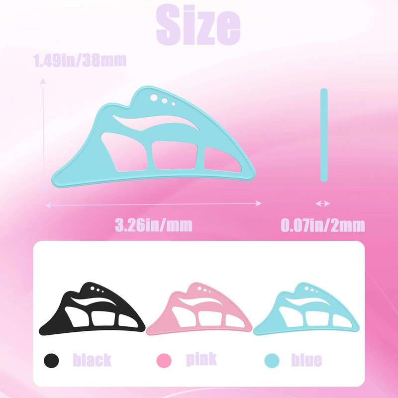 LeeneenEyetour Eyeshadow Tool,5 in 1 New Eyeshadow Assistant Aid Guide