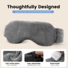 Heated Eye Mask for Dry Eyes, Steam Warm Compress for