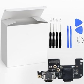 JENCYFU for Moto G Stylus 5G 2023 XT2315 USB Charging Port Dock Connector/Charger Board Flex Cable/Microphone Replacement Part for Moto G Stylus 5G 2023 XT2315 with Repair Tool