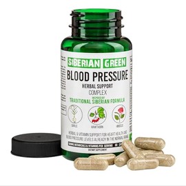 Siberian Green Hawthorn Garlic Hibiscus Complex 60 Cap