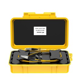 Peakloong Dead Zone Eliminator Fiber Optic OTDR Launch Cable Box 2km Fiber Rings FC/UPC-FC/UPC