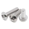 MewuDecor #4-40 x 3/8" Pan Head Machine Screws, Fully Threaded,