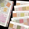 75Pcs Bible Tabs,Bible Journaling Supplies Large Print,Bible Tabs Index Stickers