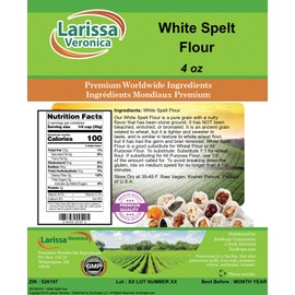 White Spelt Flour (4 oz, ZIN: 526197)